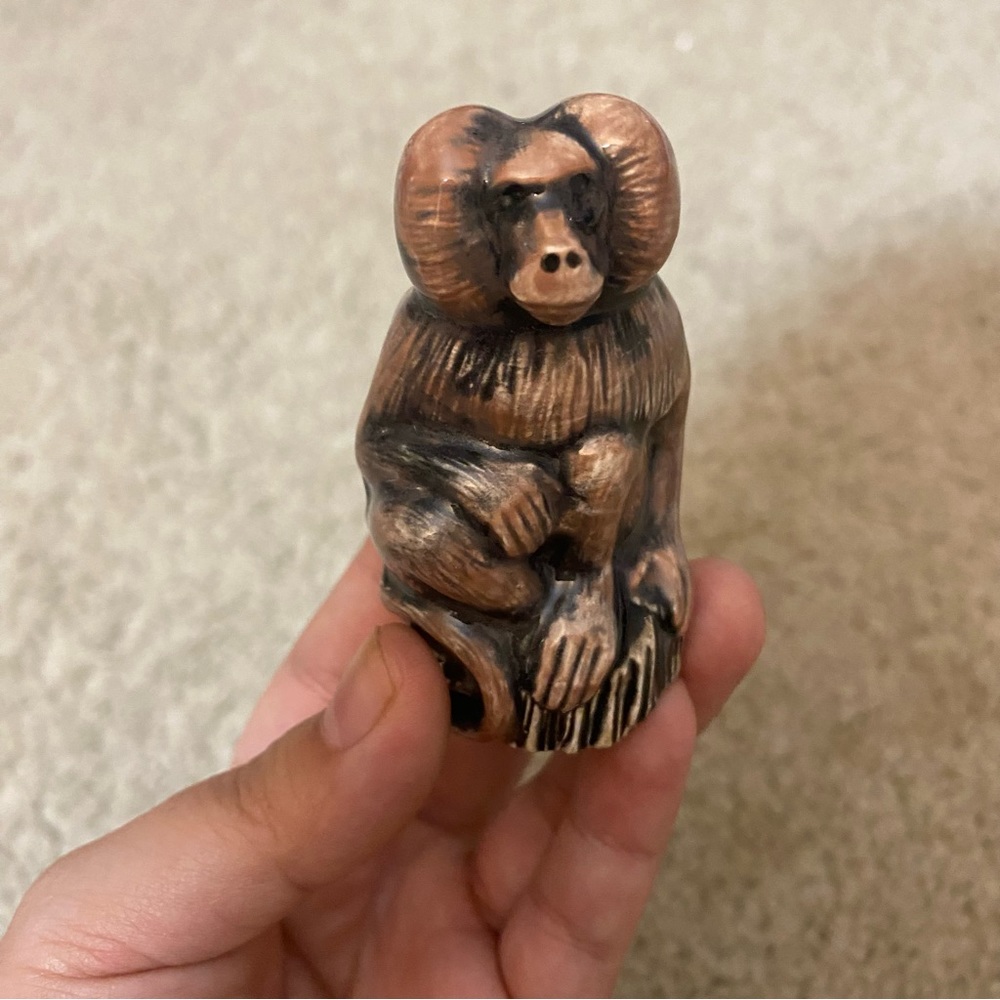 Baboon Figurine